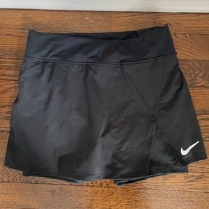 Black tennis skirt
